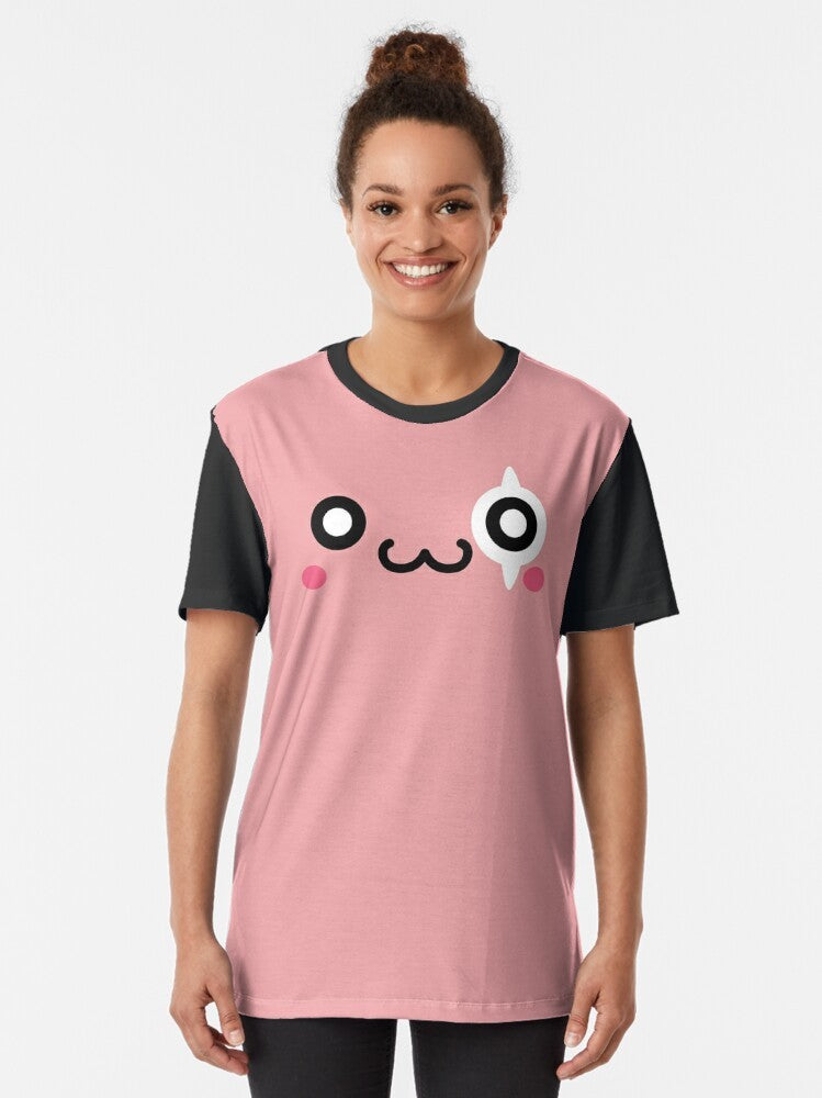 Maplestory Pink Bean Cute Boss Graphic T-Shirt - Women