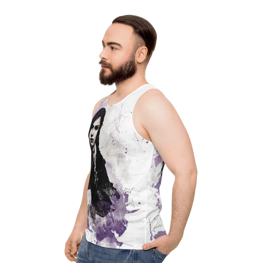 Yennefer of Vengerberg Witcher Painting Unisex Tank Top - men side