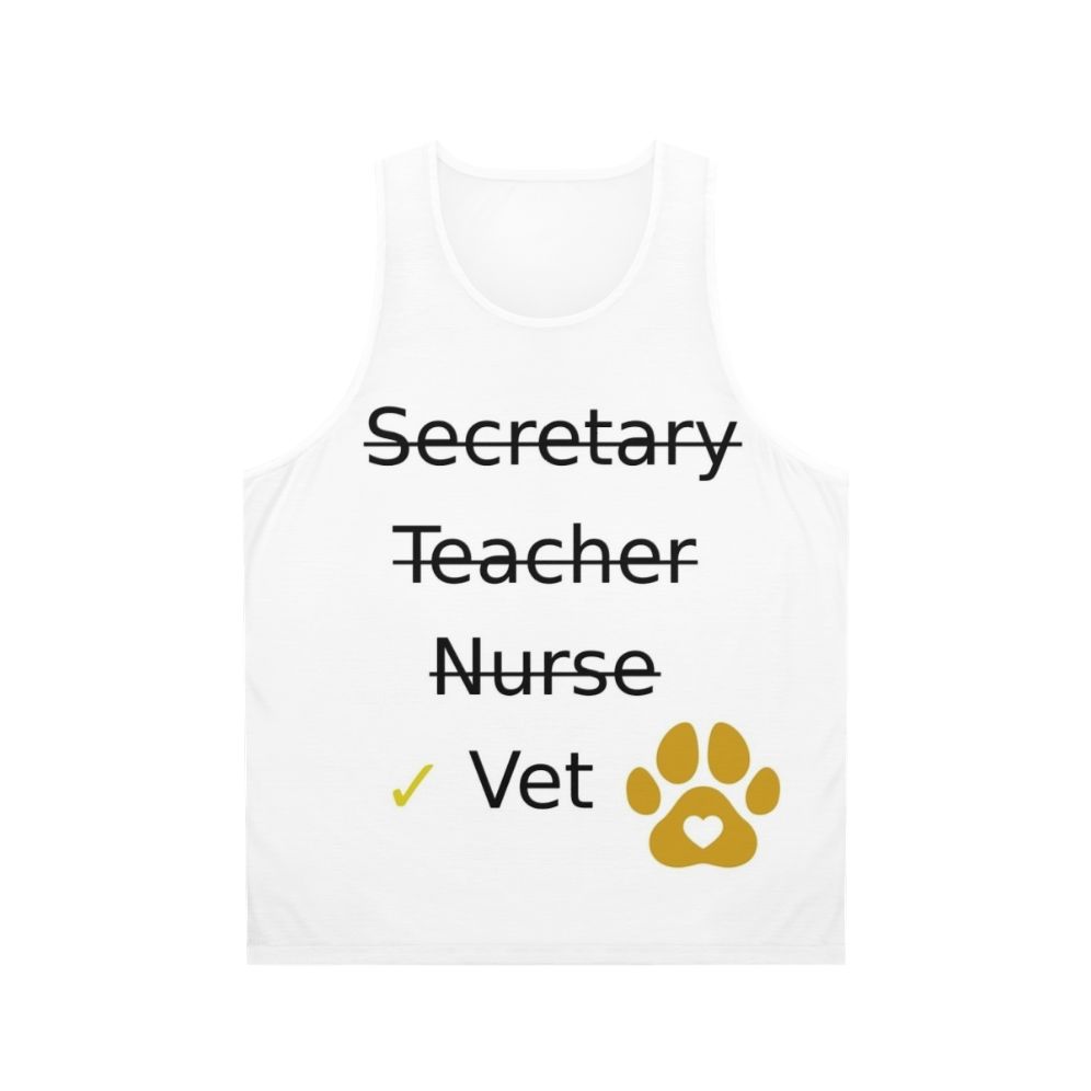 Veterinary Profession Unisex Tank Top