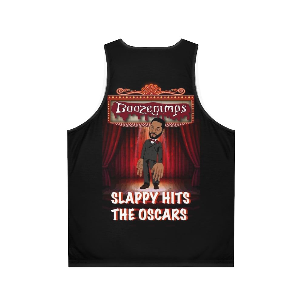 Slappy Oscars Unisex Tank Top - Back