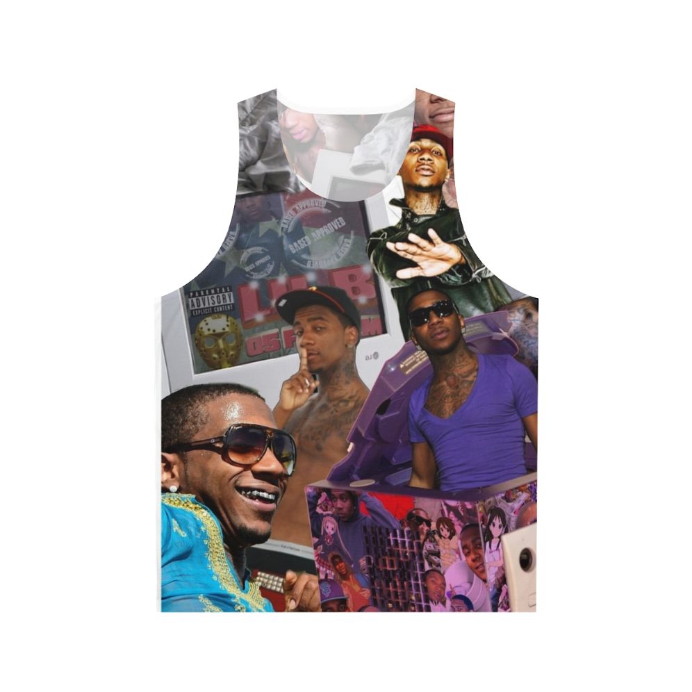 Based Unisex Tank Top with Lil B Basedgod Inspired Design