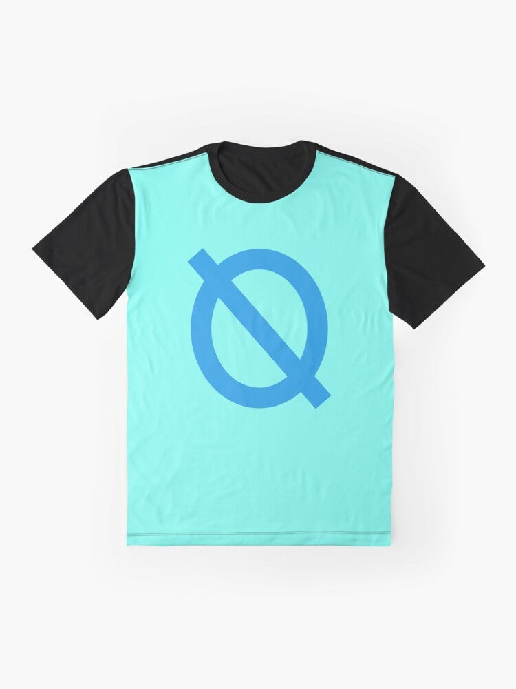 Mae Borowski from the video game "Night in the Woods" featured on a graphic t-shirt - Flat lay