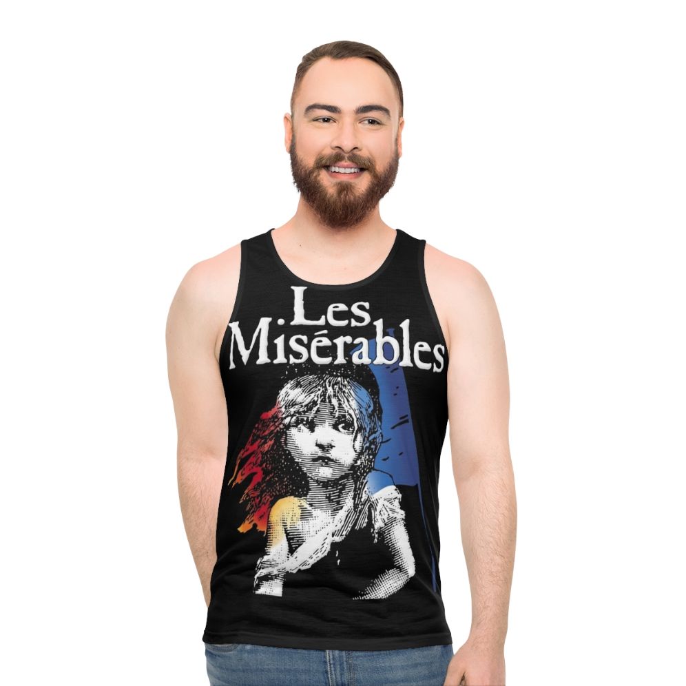 Vintage Les Misérables Unisex Tank Top - men