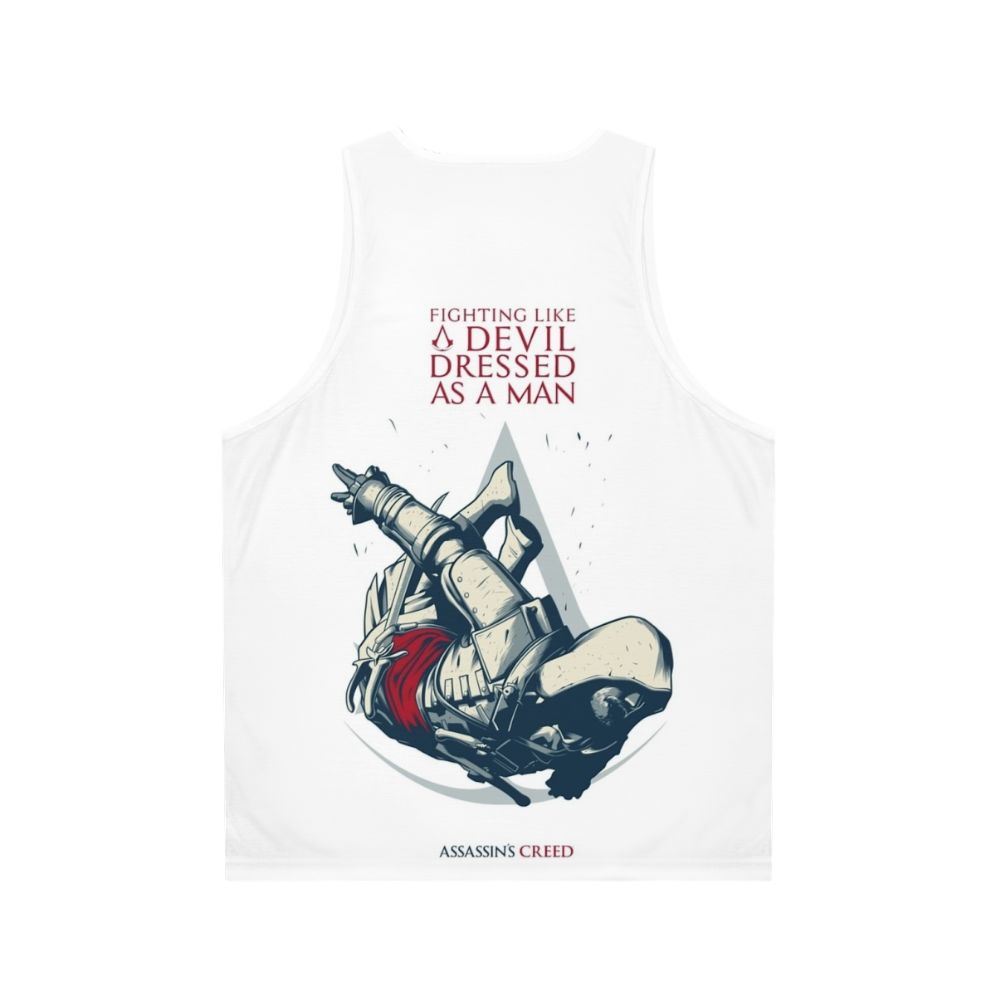 Edward Kenway Leap of Faith Unisex Tank Top - Back