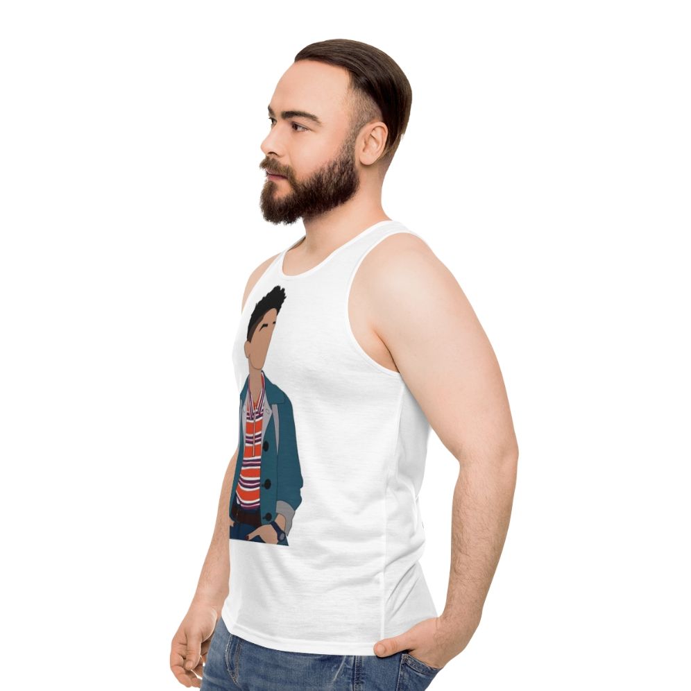 Sex Education Ola Unisex Tank Top - men side