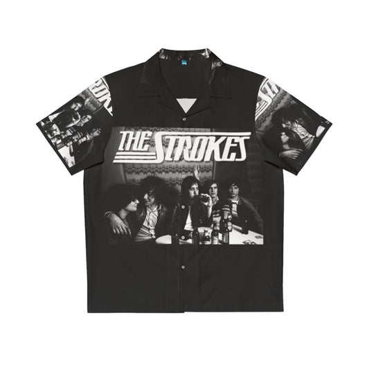 Strokes Hawaiian Shirt featuring indie music and New York City style