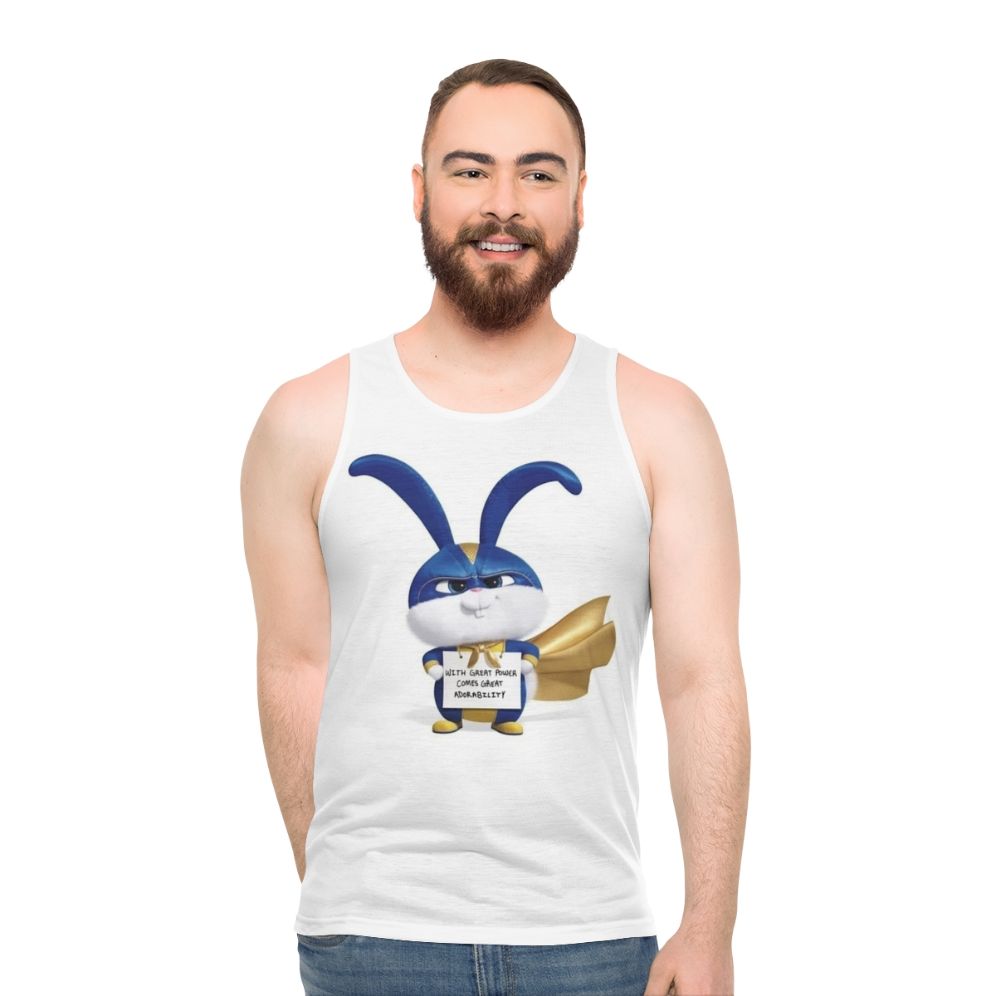 Superhero Snowball Unisex Tank Top - men