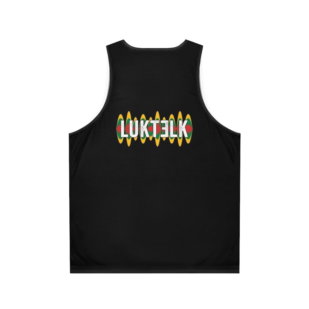 Unisex Lithuania Tank Top for Eurovision 2024 - Back