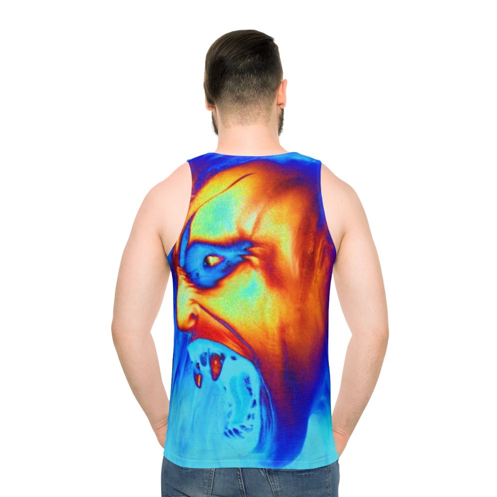 Vampire fantasy gothic supernatural unisex tank top - men back