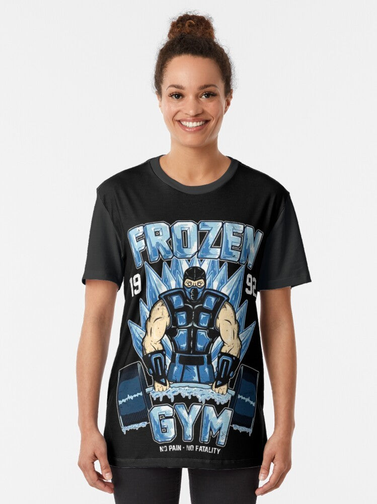 Mortal Kombat SubZero Gym Graphic T-Shirt - Women