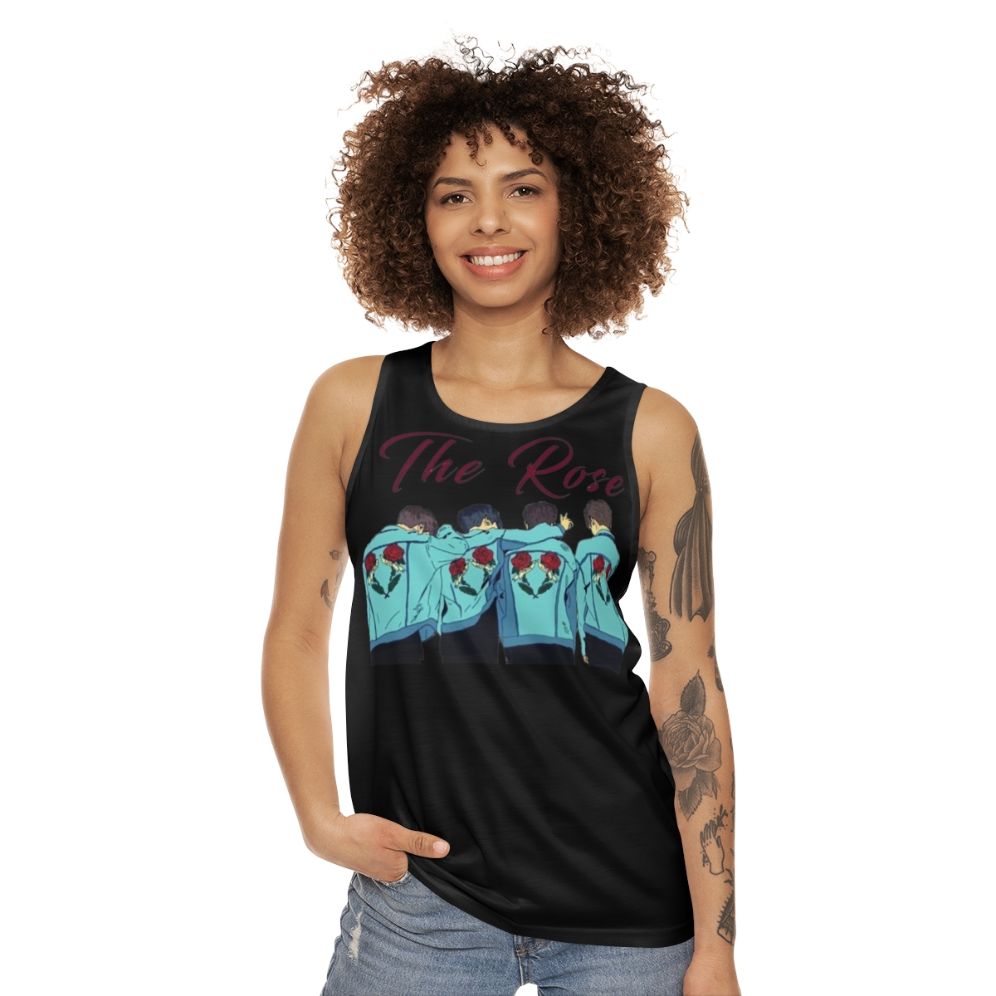 The Rose Kpop Unisex Active Tank Top - women