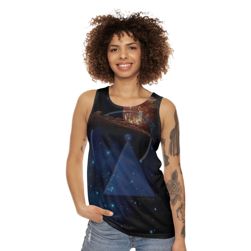 Vulcan Vahklas Unisex Star Trek Tank Top - women