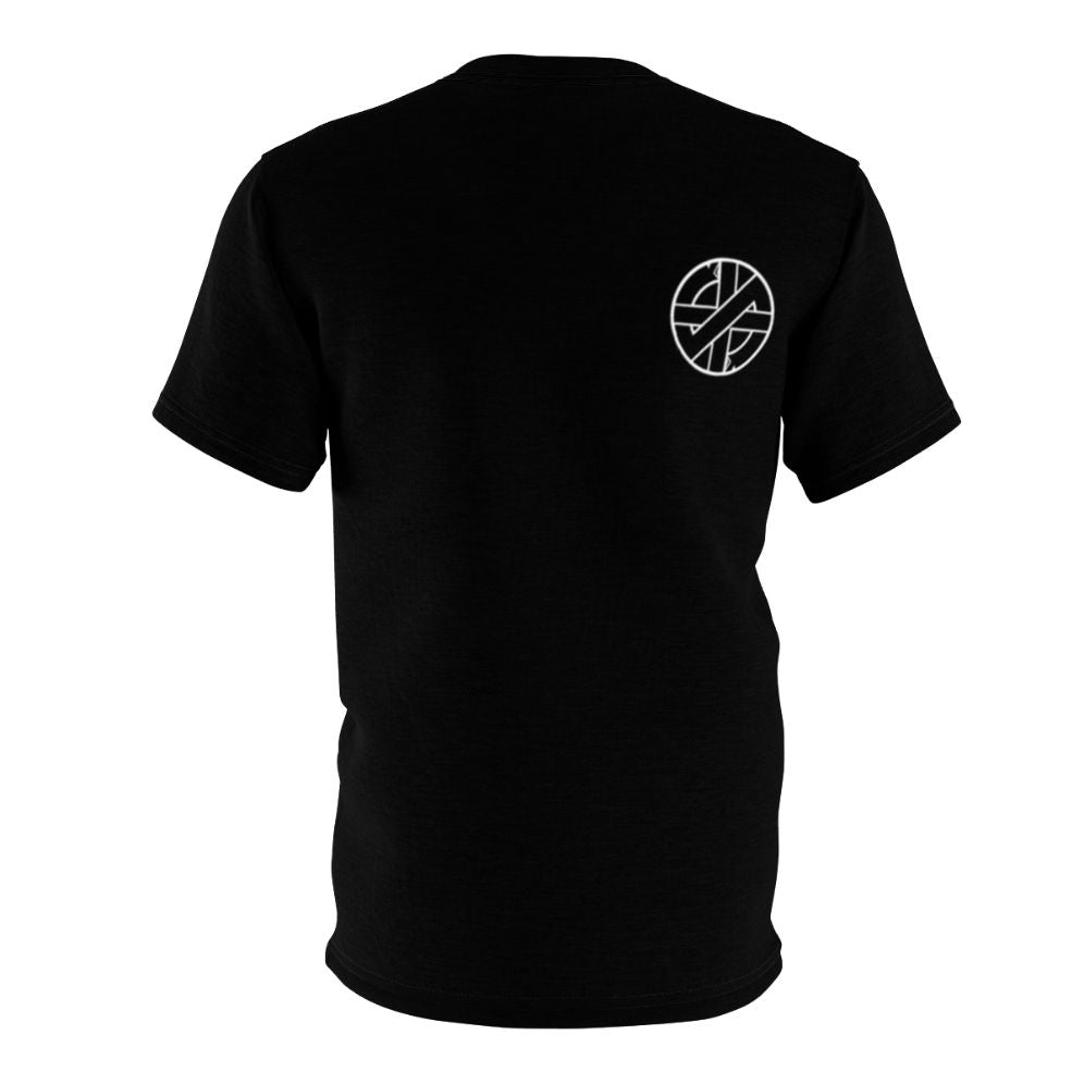 Crass punk rock band inspired t-shirt for music enthusiasts - Back