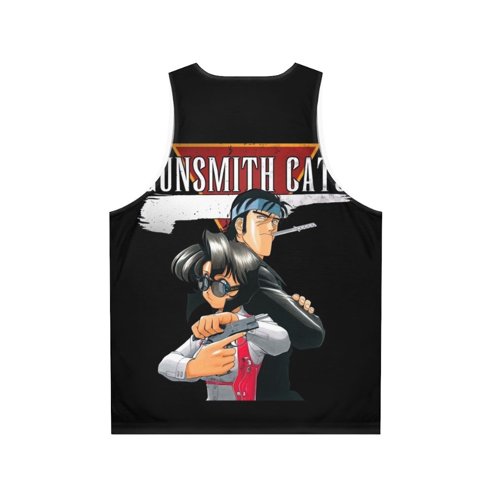 Vintage Gunsmith Cats Anime Tank Top - Back