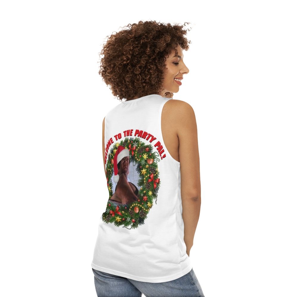 Die Hard-Inspired Unisex Tank Top - women back