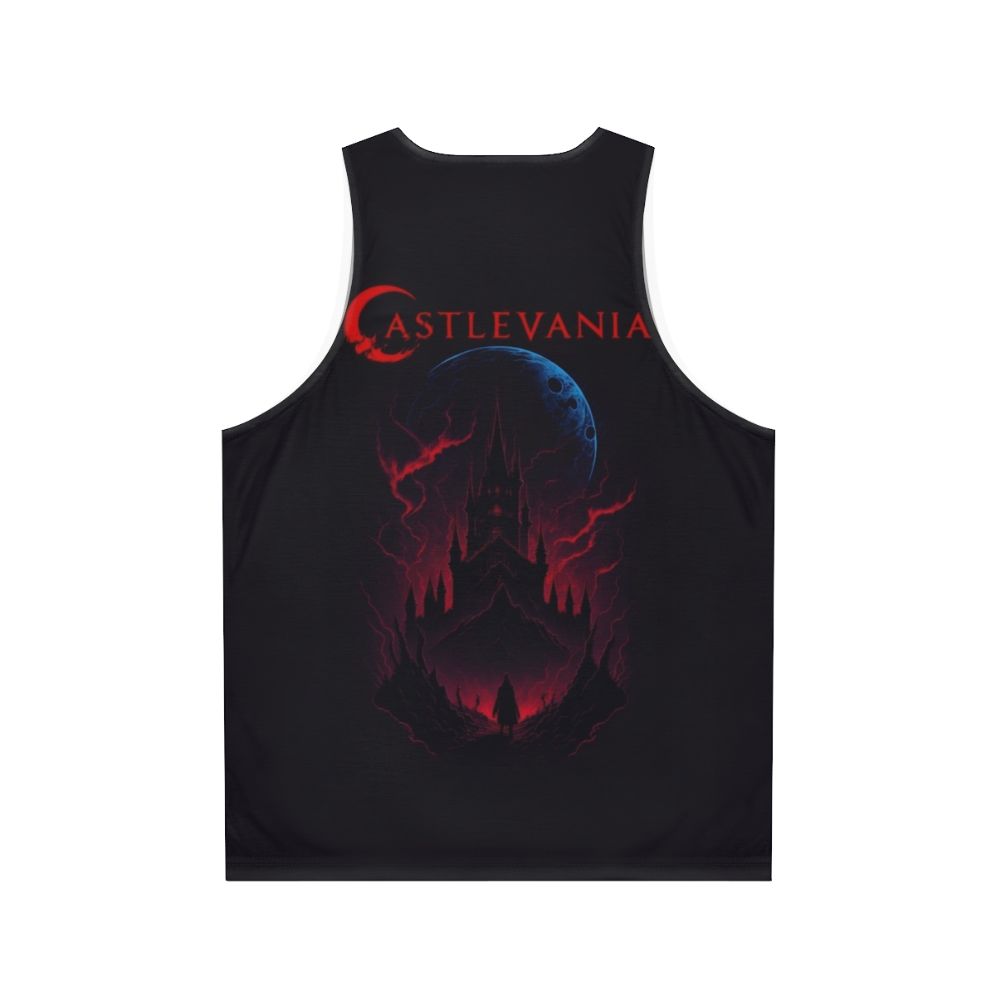 Castlevania Horror Unisex Tank Top - Back