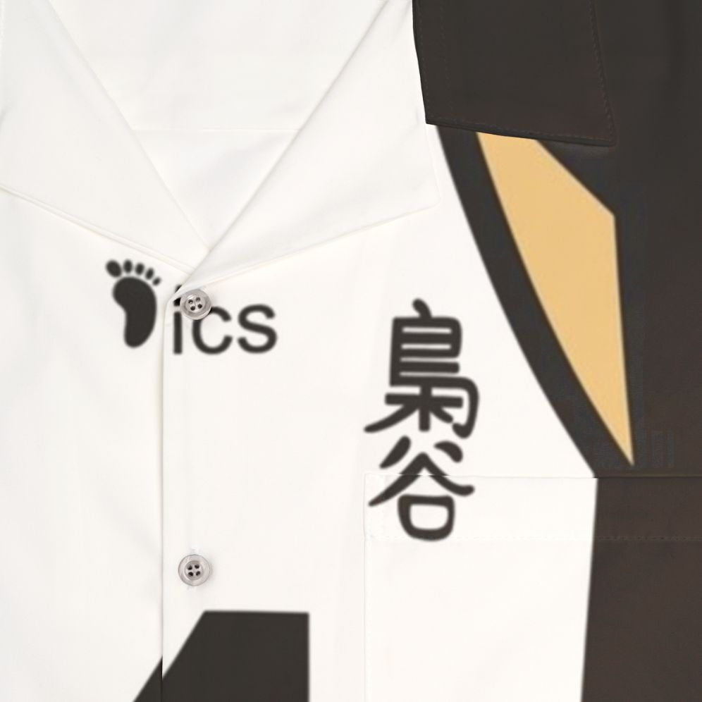 Bokuto Koutarou Fukurodani Academy Hawaiian Shirt - Detail