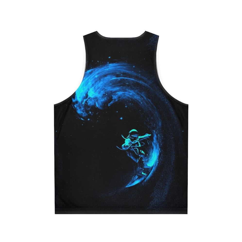 Cosmic Surf Unisex Tank Top - Back