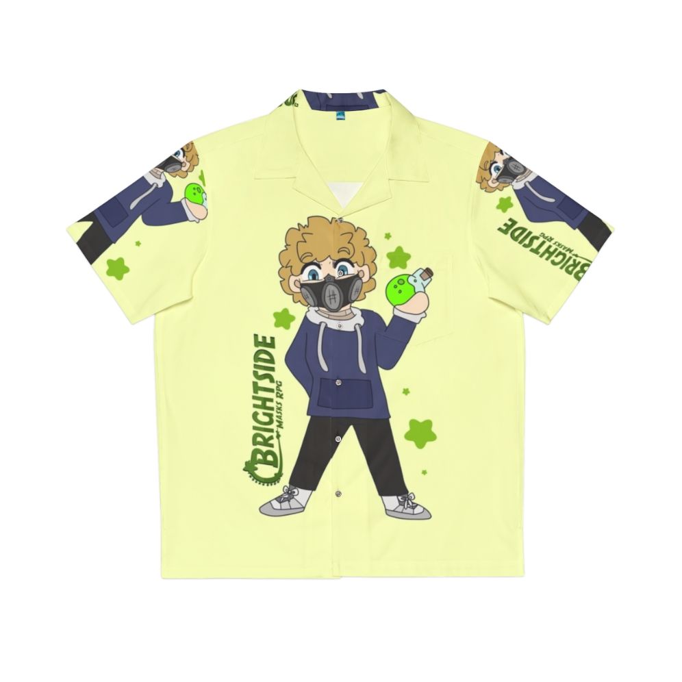 Pcs Connor Chibi Hawaiian Shirt with RPG Gaming and Superhero Villain Designs