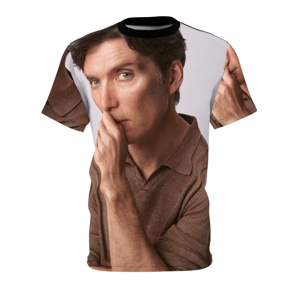 Stylish t-shirt featuring a portrait of the talented and handsome actor Cillian Murphy