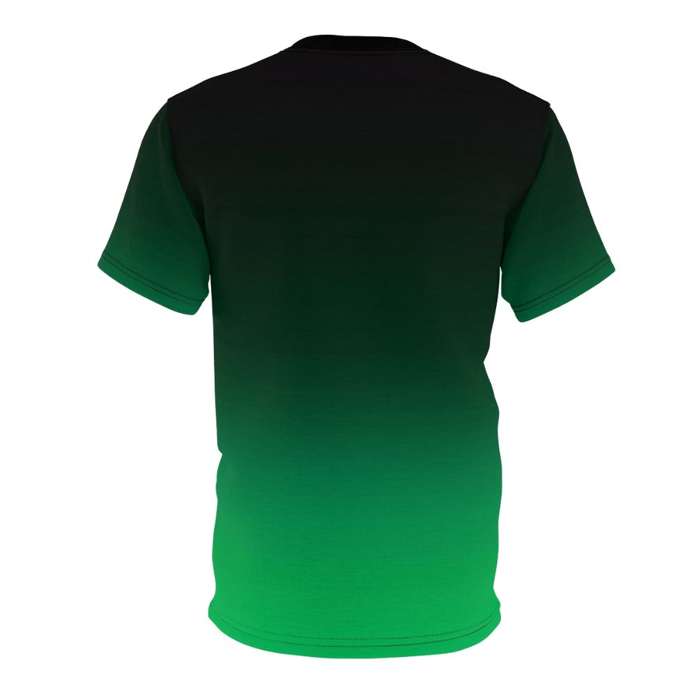 Ombre gradient fade design t-shirt in a simple, minimalist style - Back