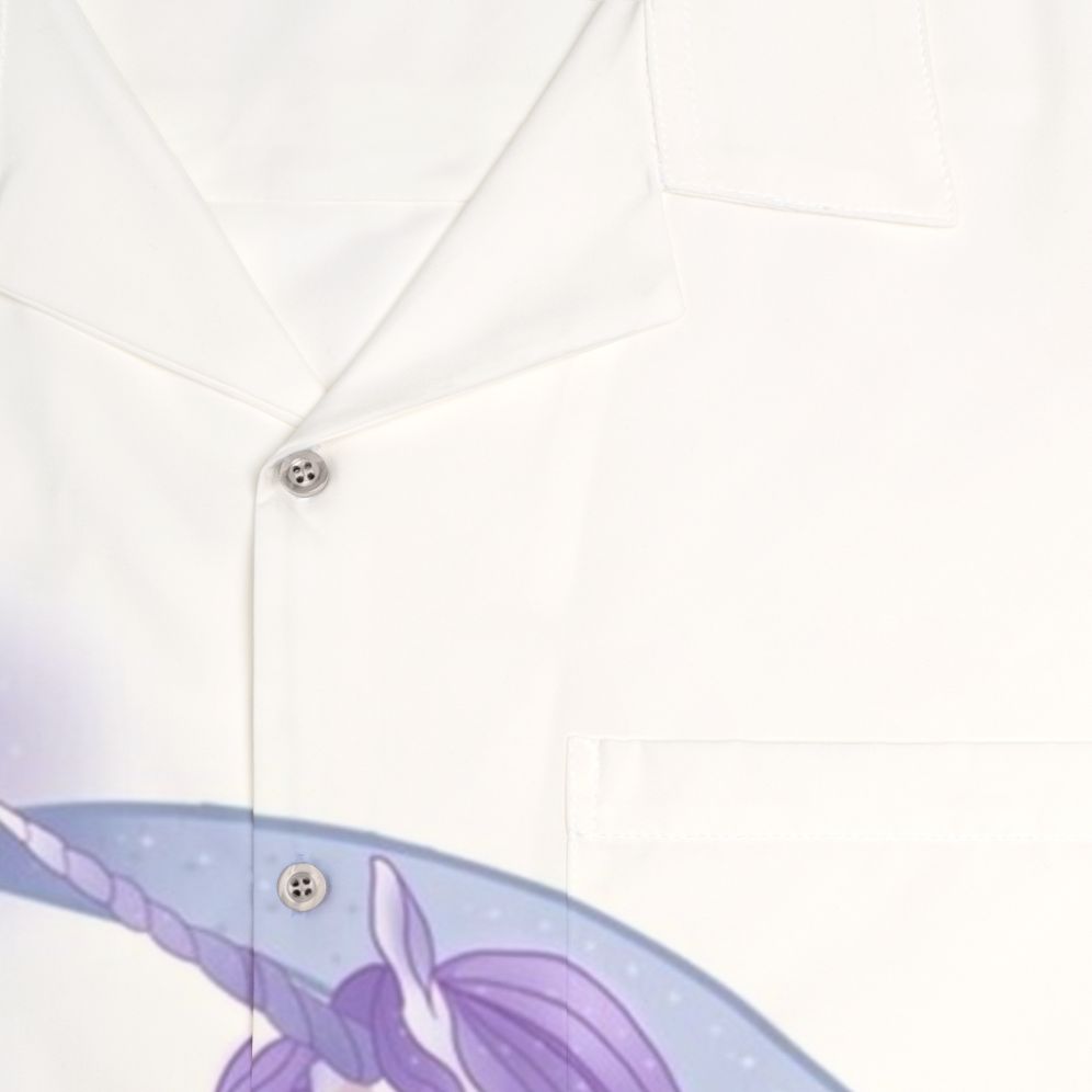 Magical unicorn moon Hawaiian shirt - Detail