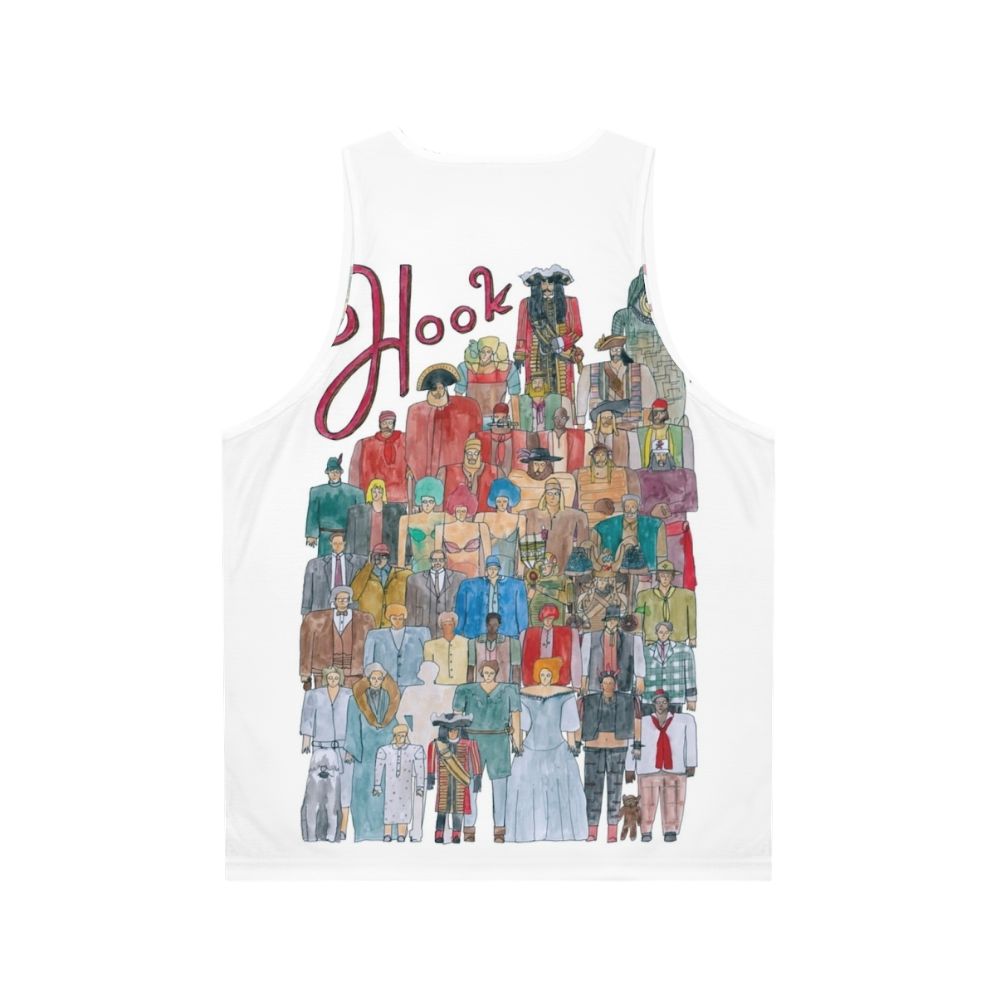 Unisex Hook Team Illustration Tank Top - Back