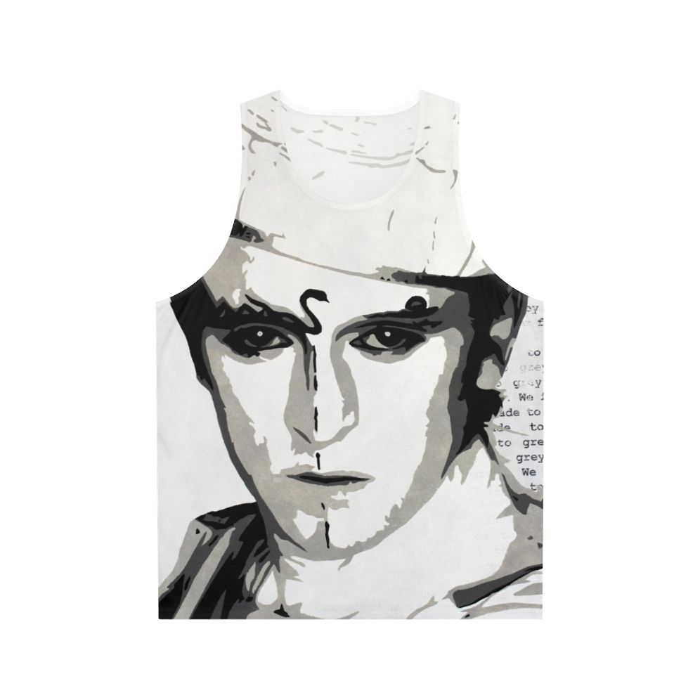 Visage 'Fade to Grey' unisex 80s tank top