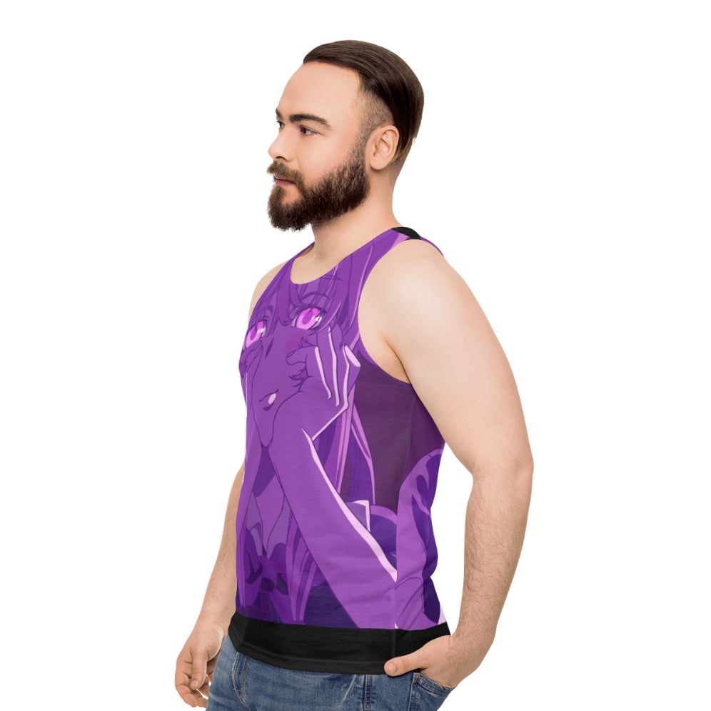 Yuno Gasai Mirai Nikki Anime Unisex Tank Top - men side