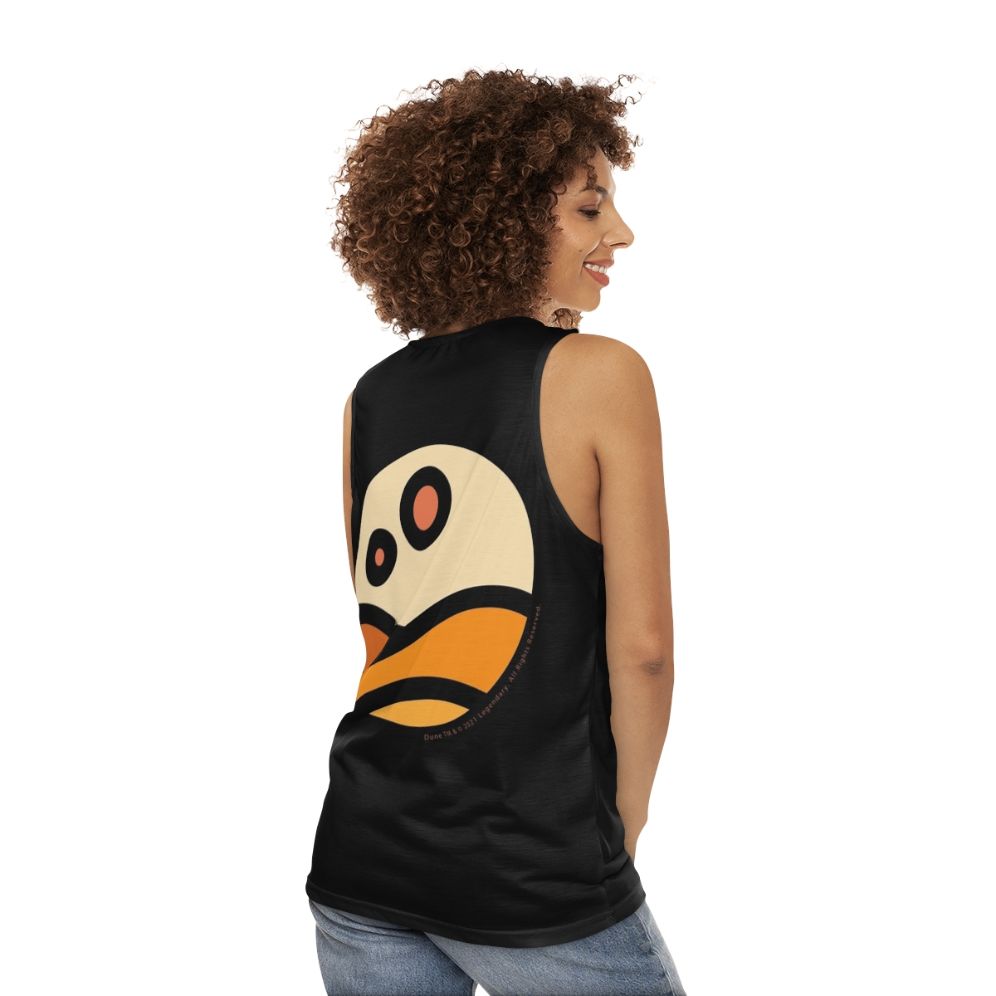 Dune Arrakis Desert Unisex Tank Top - women back