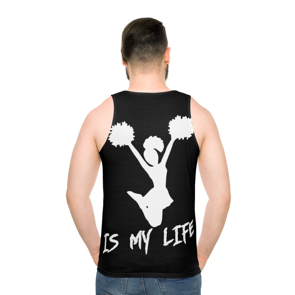 Cheerleading Unisex Athletic Tank Top - men back