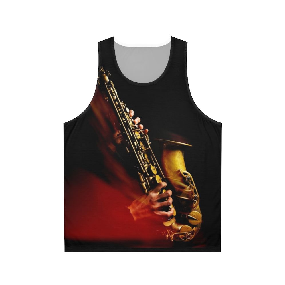 Saxophone Alto Unisex Tank Top