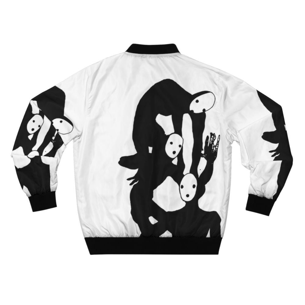 Tragedian from Pathologic video game black and white bomber jacket - Back