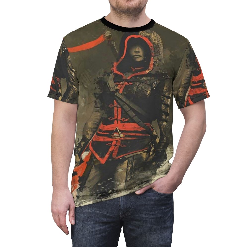 Assassin's Creed Inspired All-Over Print T-Shirt - men front