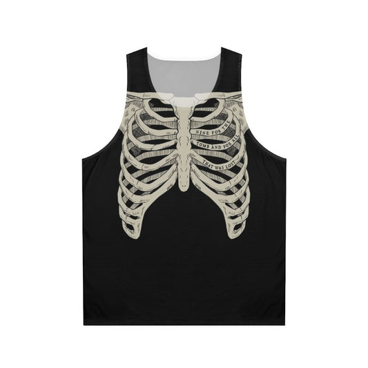 Locked Tomb Ribcage Unisex Skeleton Tank Top