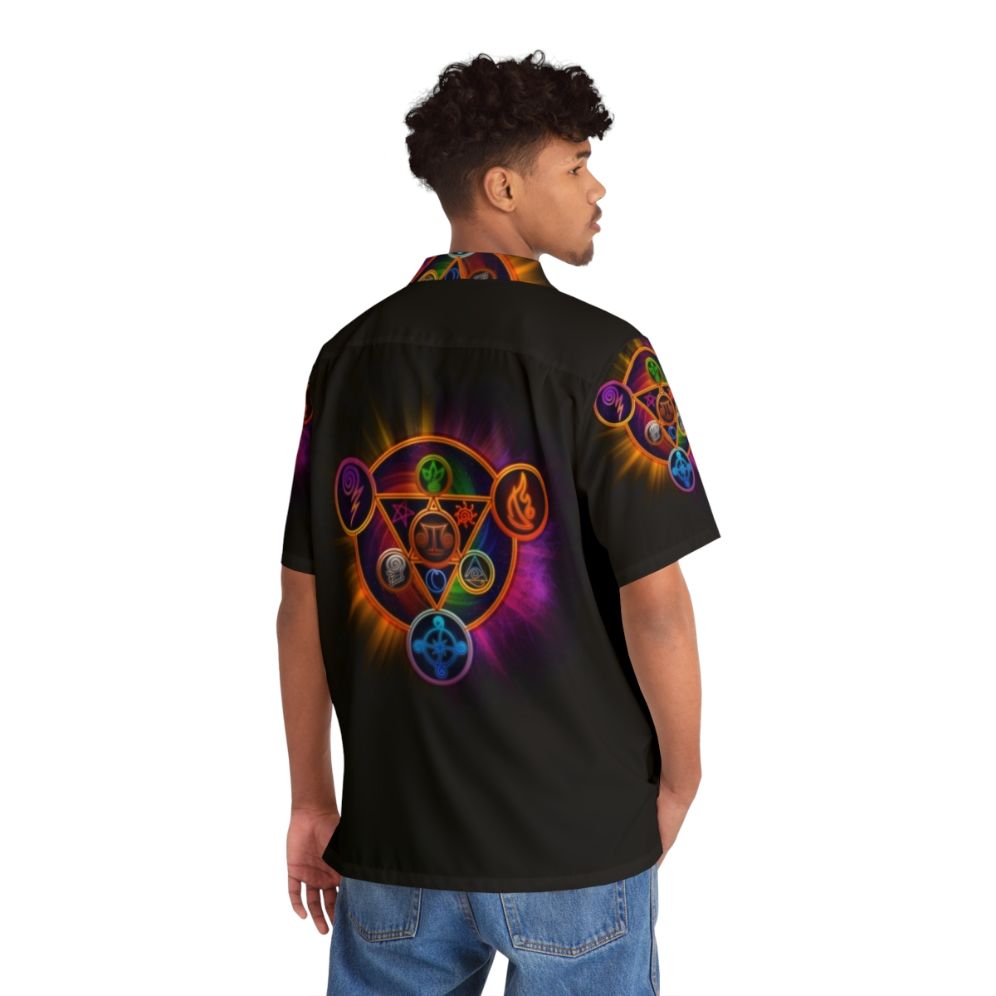 Wizard101 Spiral Schools Hawaiian Shirt - People Back