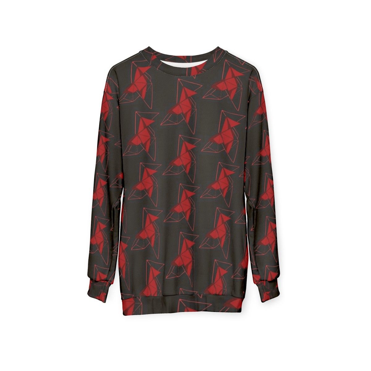 Money Heist Origami Bird Sweatshirt - hanging