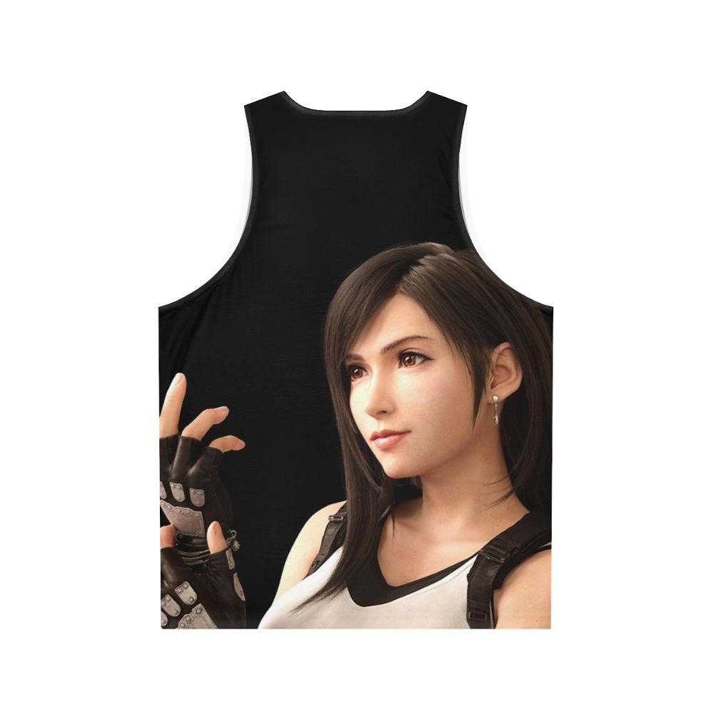 Tifa Lockhart Unisex Gaming Tank Top - Back