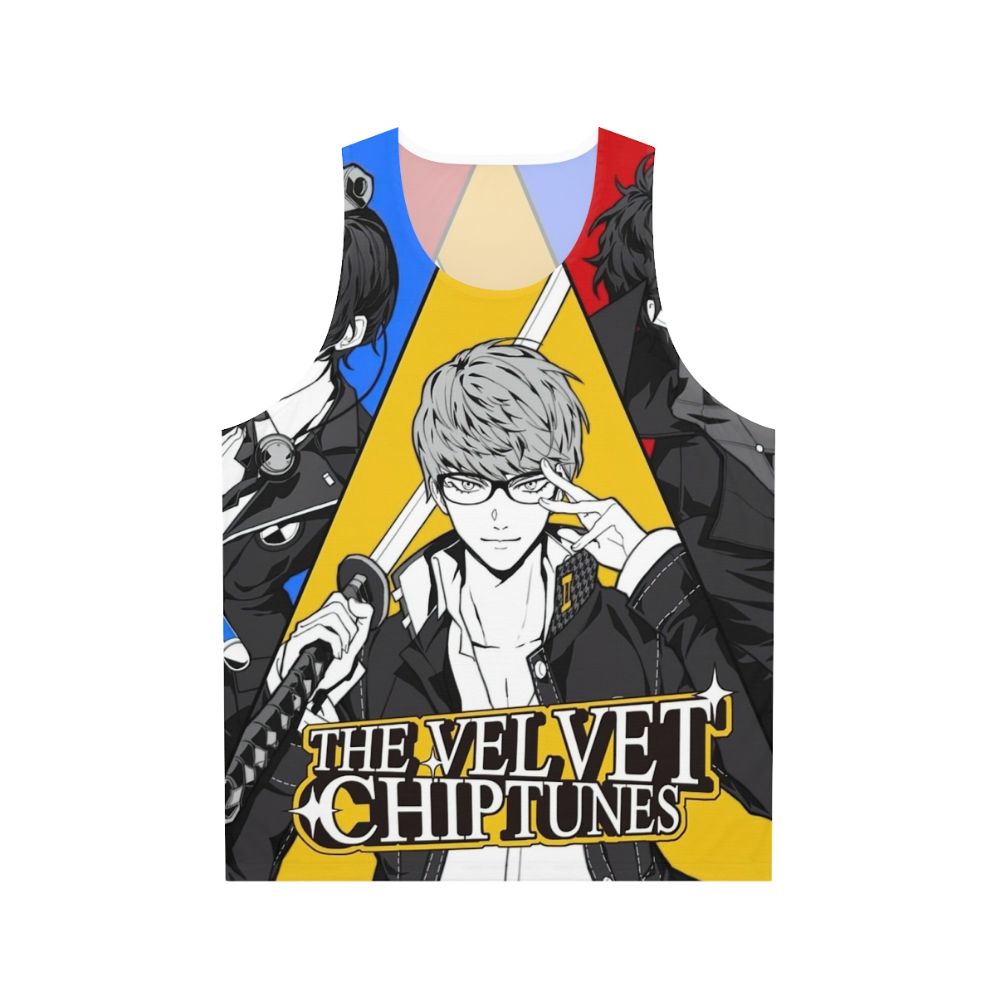 Vintage Velvet Chiptunes Unisex Tank Top