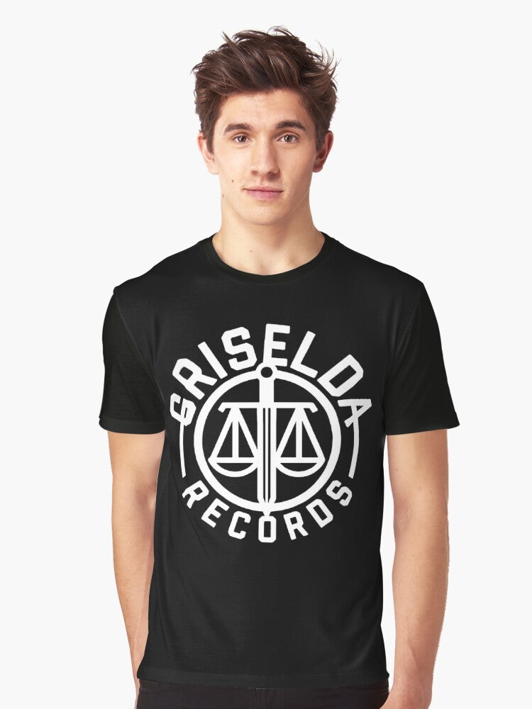 Griselda Graphic T-Shirt featuring the Griselda crew and influential artists in the rap and hip hop genre - Men