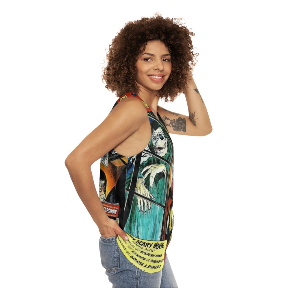 Creepshow Unisex Horror Tank Top - women side