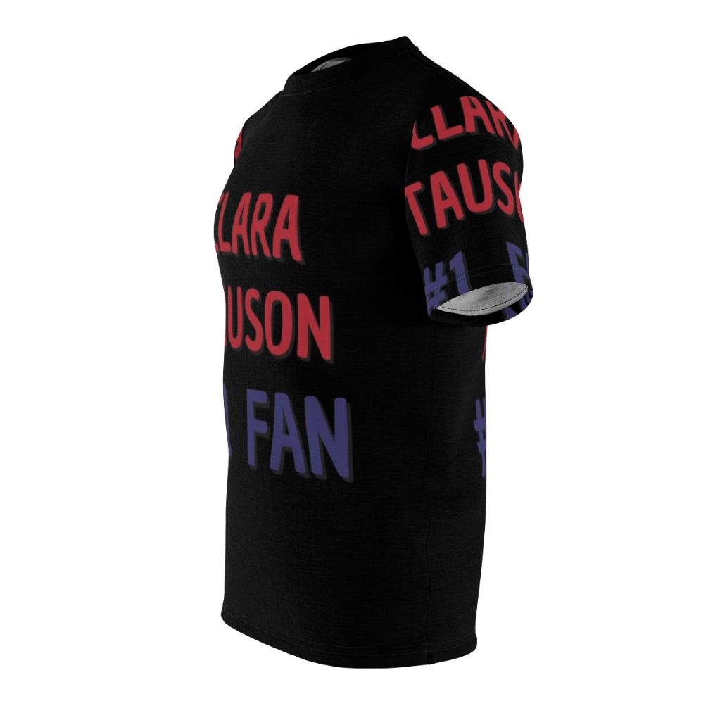 Clara Tauson fan t-shirt celebrating the talented young tennis player - men left