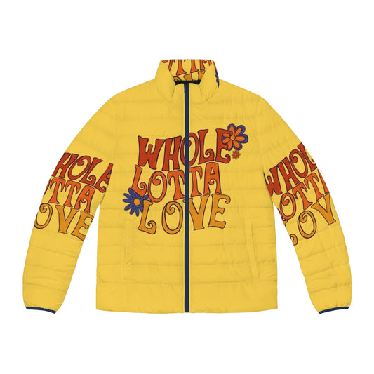 Whole Lotta Love Puffer Jacket 2 with Led Zeppelin inspired design