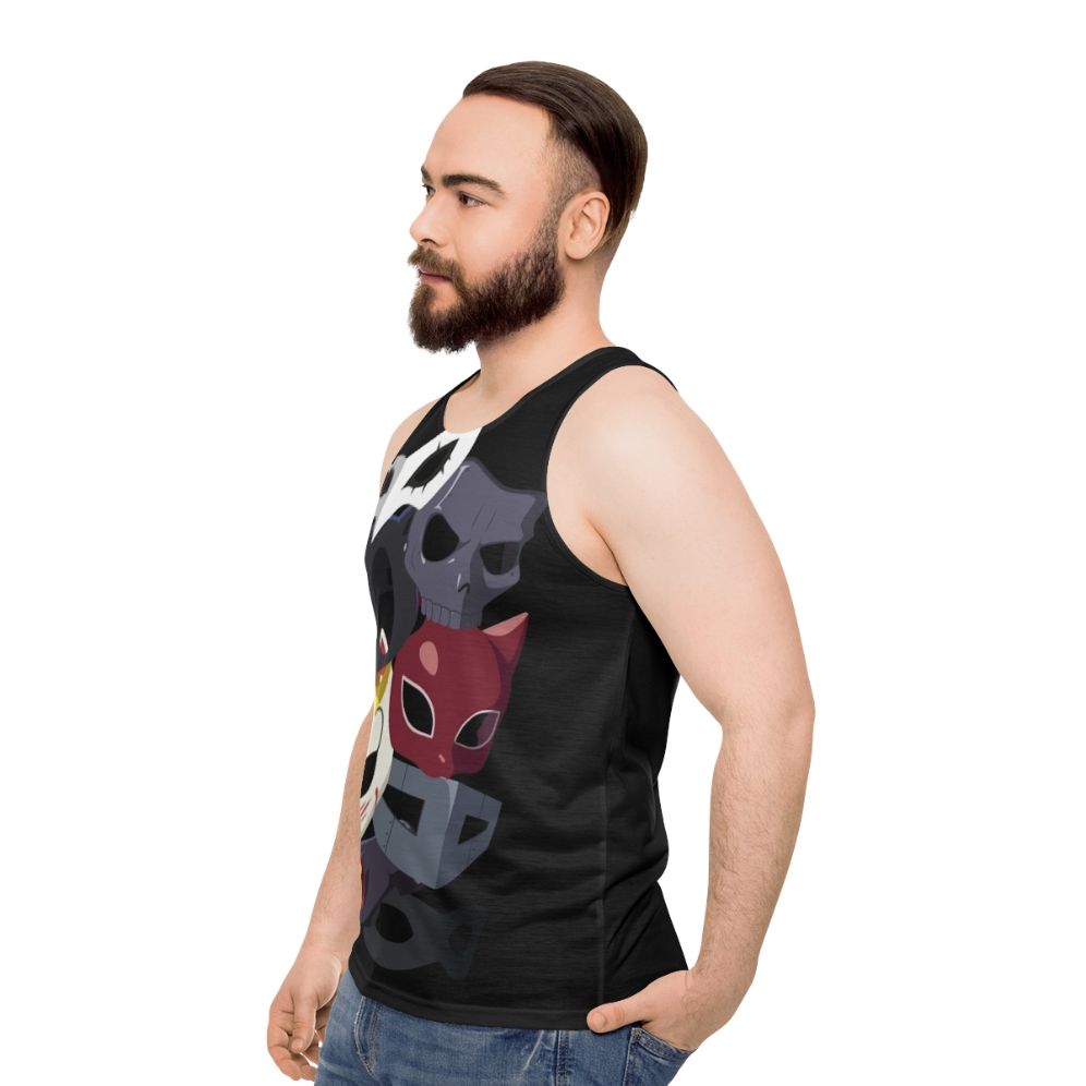 Persona 5 Phantom Thieves Unisex Tank Top - men side