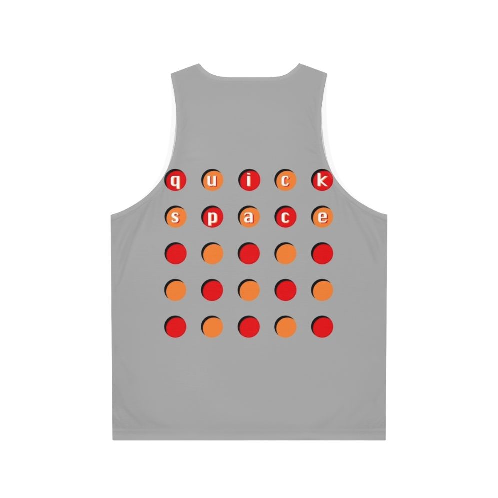 Quickspace Indie Band Unisex Tank Top - Back