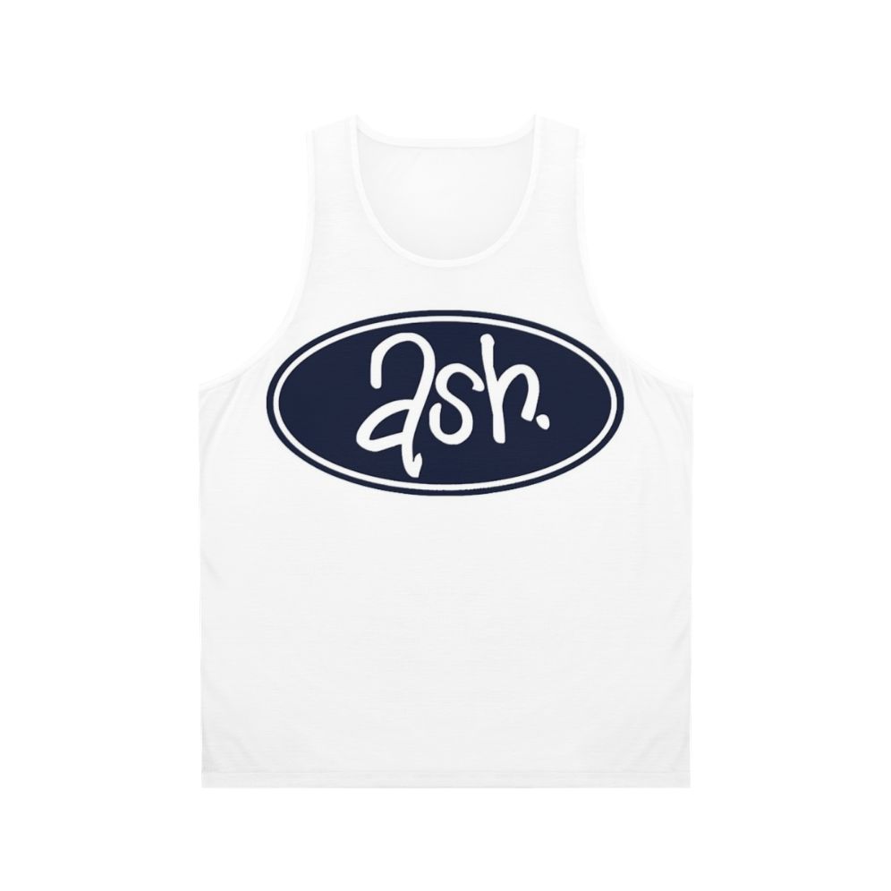 Ash band logo unisex tank top