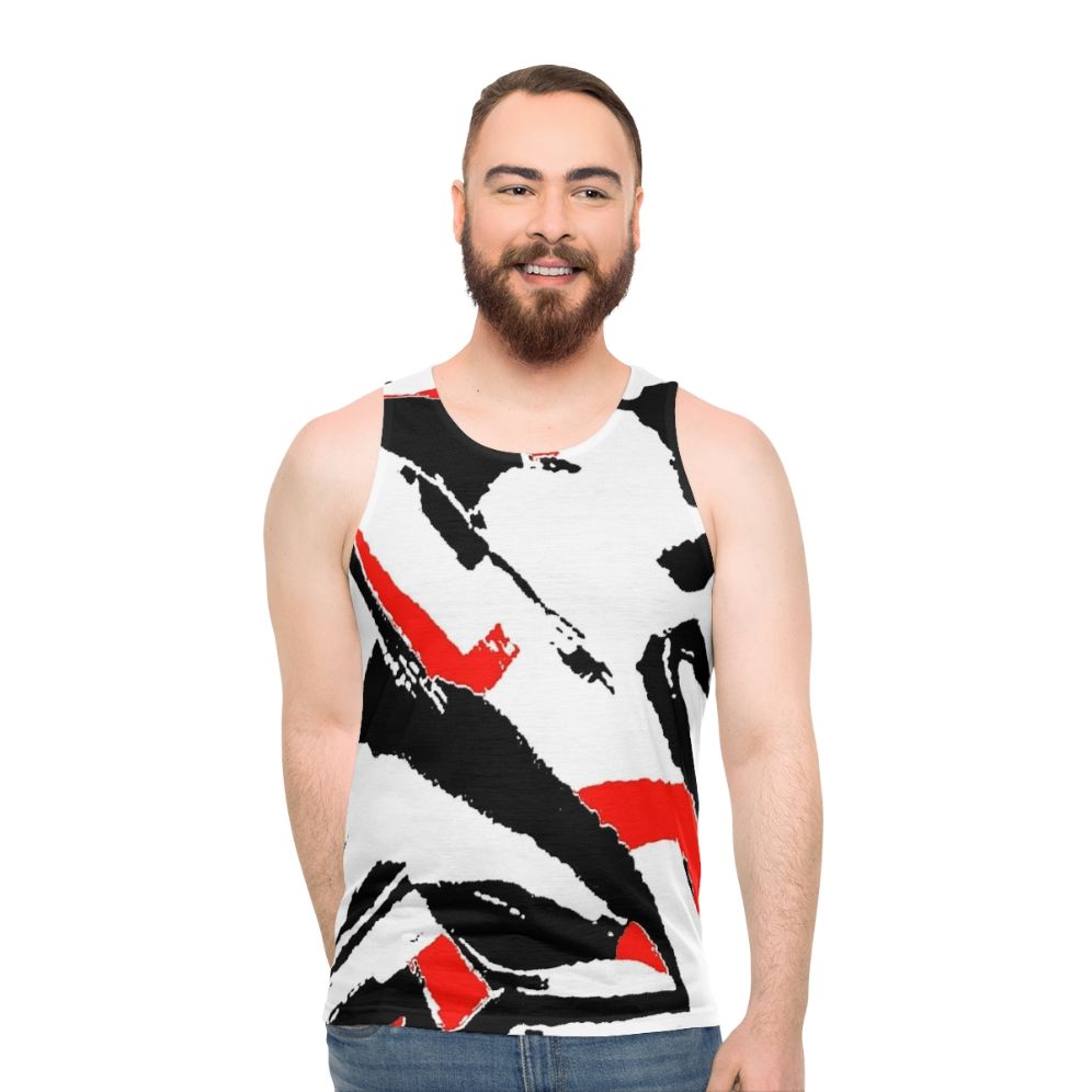 Unisex graphic tank top - men