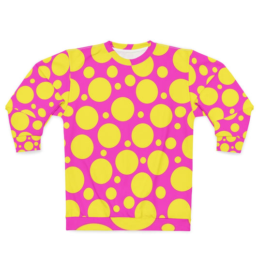 Colorful polka dot sweatshirt