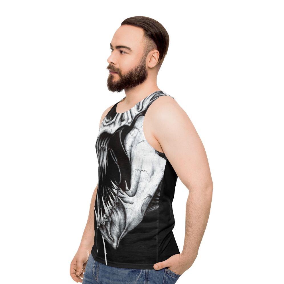 Grim Reaper Unisex Tank Top - men side