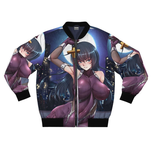 Taimanin Asagi anime-inspired bomber jacket